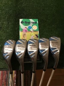 Tour Edge Hot Launch Iron-Wood Hybrid Irons Set (5-9) Regular Graphite - Picture 1 of 11