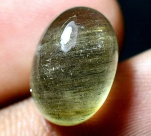 Untreated Natural Blue Moss Aquamarine 8.70 Ct Certified Inside Black Moss Gem - Picture 1 of 5