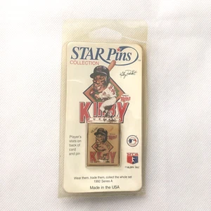 Star Pin Kirby Puckett Minnesota Twins Baseball Series A MLB 1992 - Picture 1 of 6