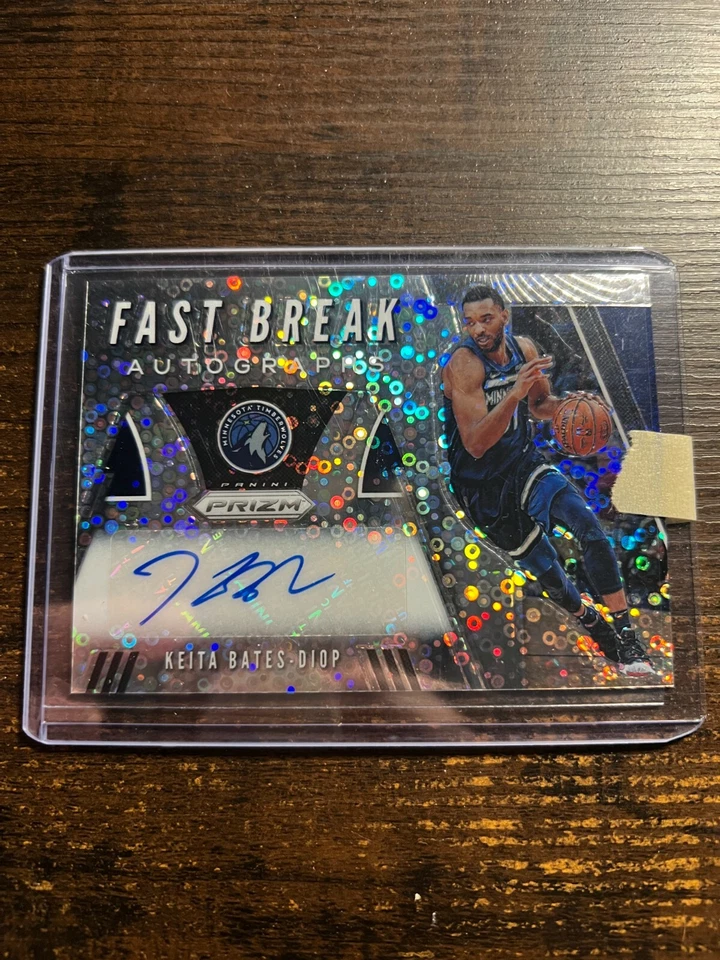 A122,829 - 2019-20 Panini Prizm Fast Break Autographs #46 Keita Bates-Diop - Image 1 of 1