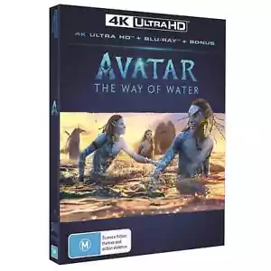 BRAND NEW Avatar : The Way Of Water (4K UHD Blu-Ray, 2023) Movie James Cameron - Picture 1 of 1