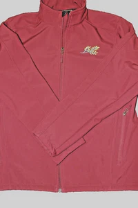 Port Authority women's L maroon jacket all season leaf embroidery - Picture 1 of 5