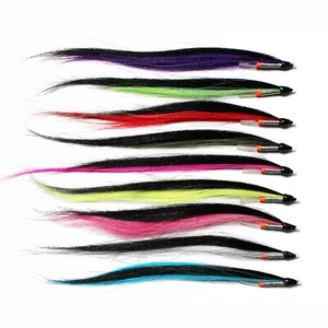 9 pcs Skinny Sunray Shadow Tube Fly For Salmon Trout Steelhead Fly Fishing Flies - Picture 1 of 5