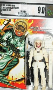 ** VARIANTE GI joe AFA 90 NM/M Graded SNOW JOB 25th anniversary 2007 gijoe vintage - Bild 1 von 4