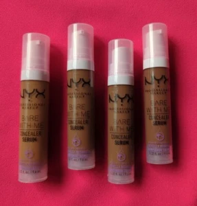 LOT OF 4 NYX Professional Makeup BARE WITH ME Serum Concealer CAMEL MOCHA RICH - Picture 1 of 7
