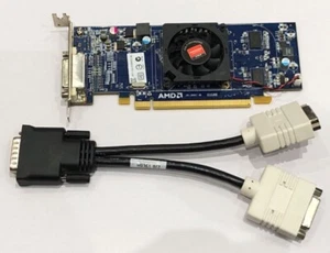 AMD Radeon 109-C09057-00 OUGA8 ATI Video Card  (158) With DVI output splitter - Picture 1 of 3