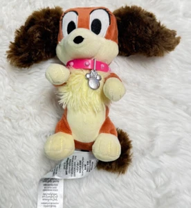 Disney Store Fifi The Peke Peluche Minnie Mouse Perro Mascota Collar Etiqueta 6" Juguete de Peluche - Imagen 1 de 11