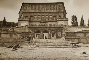 Caprarola Palazzo Farnese Italia Fotograbado Original Años 30 Kurt Hielscher - Imagen 1 de 2
