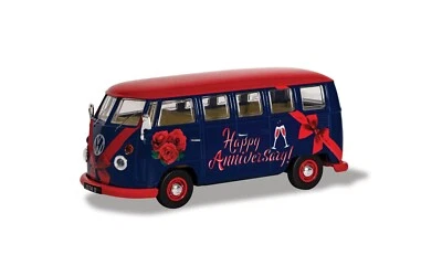 Volkswagen Campervan " Joyeux Anniversaire " - Corgi CC02735 1/43 - Photo 1/4