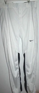 PANTALONES DE BÉISBOL NIKE VAPOR 1.0 SIN DOBLADILLO PARA HOMBRE 2XL BLANCO AZUL MARINO PANTALÓN XXL 636808 - Imagen 1 de 4
