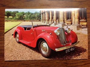 Sunbeam Talbot 1938 10 PS Tourer Bamforth G 574 "Oldtimer" Serie Postkarte - Bild 1 von 3