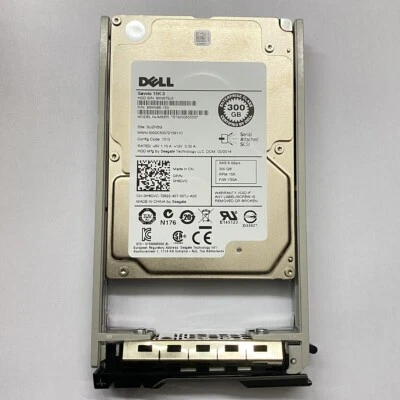 DELL ST9300653SS H8DVC 0H8DVC 300GB 15K 6G 2.5in SAS Hard Drive With Tray - Image 1 of 4