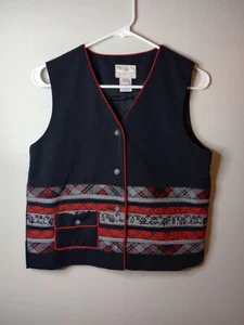 Susan Bristol Vintage Women's Sleeveless Vest Size Small - Picture 1 of 6
