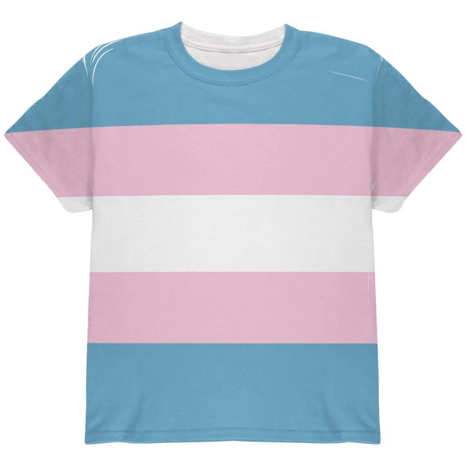 Camiseta con bandera del orgullo transgénero LGBT para toda la juventud Foto 1 de 1