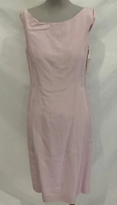 MOSCHINO CHEAP & CHIC BODYCON MIDI DRESS SLEEVELESS SZ.42-PINK-VINTAGE-NWT-ITALY - Picture 1 of 12