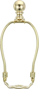 5.5 Inch Lamp Harp Kit with Finial, 1 Set Detachable Lamp Shade Bracket Holder, - Picture 1 of 12