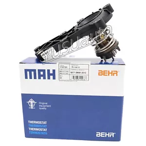 Engine Coolant Thermostat 06E121111AT For Audi A4 B8 A5 A6 C7 A7 A8 D4 Q7 S4 S5 - Picture 1 of 8