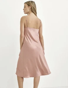 Hatch Maternity “The Easy Slip Dress” para mujer talla 3 en palo de rosa nuevo hecho en EE. UU. - Imagen 1 de 14