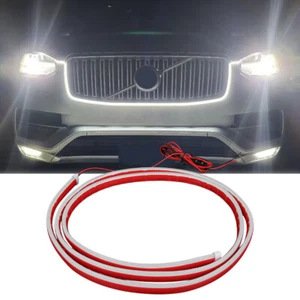 Tira de luces LED de arranque de escaneo de 71"" DRL blancas funcionando para Volvo XC60/XC90 - Imagen 1 de 14