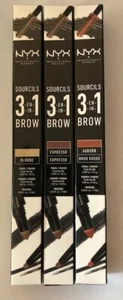 NYX 3-in-1 Brow Pencil, Powder, and Mascara, You Choose - Picture 1 of 4
