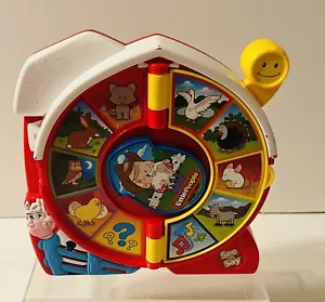 Vintage 2003 The Farmer SAYS SEE N SAY toy 16 Sounds quiz Music Red Tested Works - Picture 1 of 4