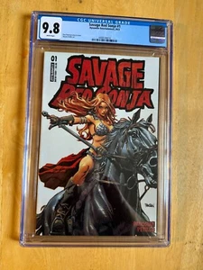 SAVAGE RED SONJA #1 - CGC 9.8! DAN PANOSIAN COVER! - Picture 1 of 4