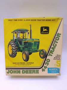 ERTL JOHN DEERE 4430 TRACTOR 1/25 Blueprint Model Kit #8005 1973 opened unbuilt - Picture 1 of 21