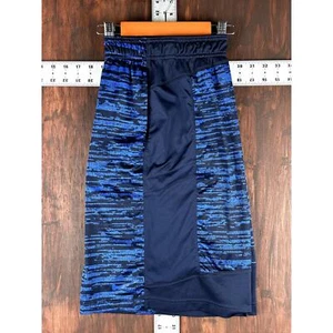 Nike DriFit Athletic Basketball Shorts 640769 Blue Black Mens Large Activewear - Picture 1 of 7