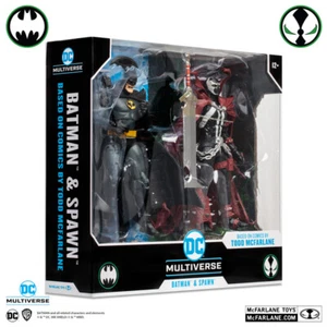 Mcfarlane DC Multiverse Collector 7 Inch Figure 2-Pack Batman & Spawn Collection - Picture 1 of 17