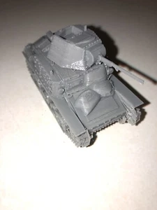 Tanque ligero italiano L 6-40 Segunda Guerra Mundial 28 mm escala 1/56 - Imagen 1 de 4