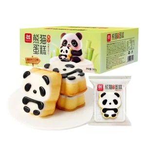 360g A1 Panda Shaped Pudding Breads Cakes Dessert Kid's Cute Present Snacks - Picture 1 of 5