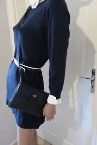 Gucci Retro Vintage Tasche Leder + Portemonnaie mit Beutel 50er-70er?? - Bild 1 von 11