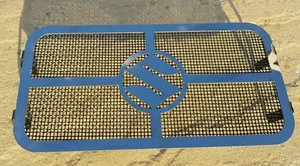 SUZUKI 600 BANDIT BLACK MIRROR POLISH STAINLESS OIL COOLER RADIATOR COVER R12B - Picture 1 of 2