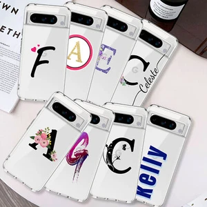 Funda protectora de silicona inicial personalizada para teléfono Google Pixel 8 9 Pro 10 7A 6A 5 - Imagen 1 de 55