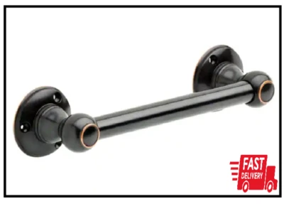 Porter 9 pulgadas X 7/8 pulgadas Barra de asistencia decorativa en bronce frotado con aceite Foto 1 de 3