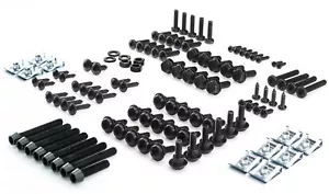 Verkleidungsschrauben Set Peugeot Speedfight 2 Clipsen Vario Schrauben schwarz - Bild 1 von 5