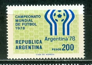 World Championship Soccer Argentina 1978 perforated stamps MNH - Picture 1 of 4