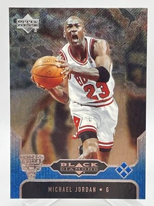 Michael Jordan 2004-05 cubierta superior diamante negro #149 holofoil azul cuádruple raro G5 - Imagen 1 de 10