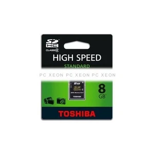 Mémoire SD 8GB Toshiba Classe 4 SD-K08GJ(BL5 - Bild 1 von 2