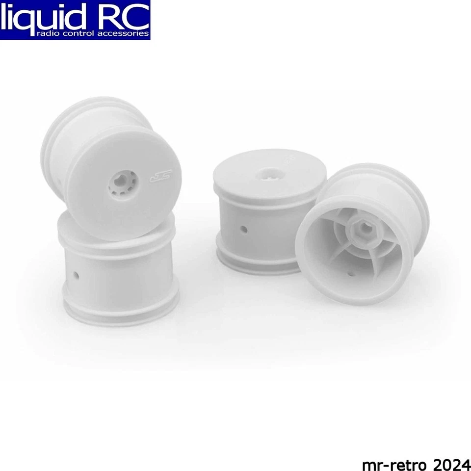JConcepts 3405W Mono Losi Mini-T 2.0 Wheel White 4 - Image 1 of 1