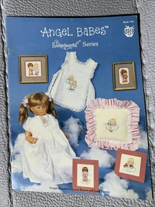 Green Apple Cross Stitch Pattern Booklet “Angel Babes" Enchantments Series #546 - Picture 1 of 2