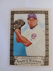 Carlos Zambrano 2009 Topps Allen And Ginter Code #141 - Picture 1 of 2