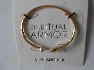 Alex Und Ani Calavera Armreif 14Kt Vergoldet Neu Mit Etikett, Box Und Karte - Bild 1 von 4