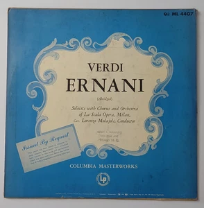 Verdi Ernani Abridged vinyl record Columbia Masterworks ML 4407 Tested Works - Picture 1 of 14