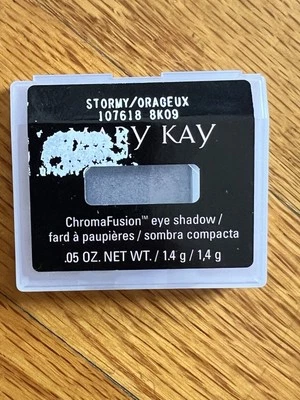 Mary Kay ChromaFusion Eye Shadow Stormy Gray Discontinued 1.4g New - Image 1 of 2