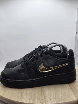 Authentic Nike Air Force 1 LV8 3 Removable Swoosh, AR7446-001, Womens 7.5 GS 6Y - Image 1 of 4