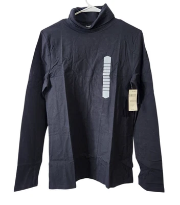 Camiseta Duluth Trading Co Feminina G Gola Alta Sem Yank Manga Longa Preta - Imagem 1 de 3