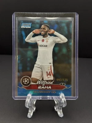 2023-24 TOPPS STAD C/C UCL WILFRED ZAHA ROYAL BLUE #34 MINT #97/175 - Image 1 of 2