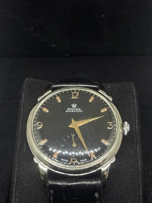 Antigua esfera Rolex Marconi vintage restaurada Foto 1 de 4