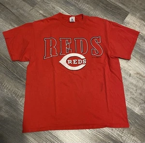 Vintage 1999 Cincinnati Reds MLB Short Sleeve Shirt Size Large - Picture 1 of 7